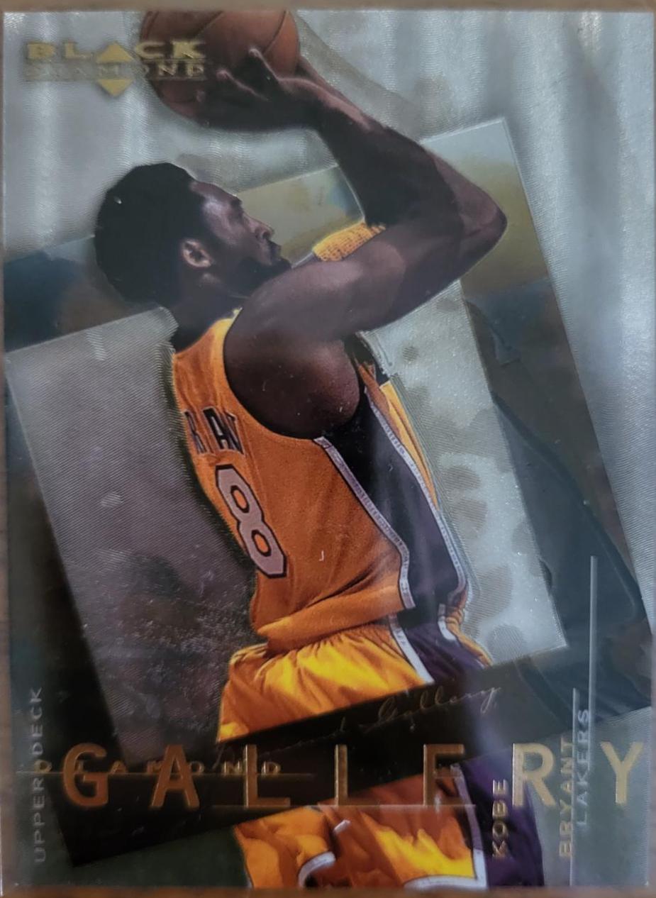2000 Upper Deck Black Diamond Diamond Gallery Kobe Bryant #DG1 card