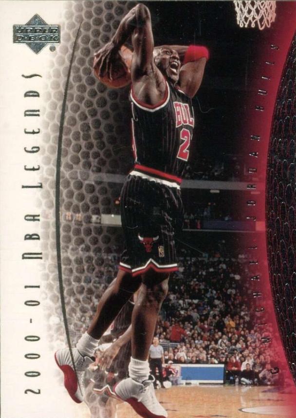 2000 Upper Deck Legends Michael Jordan #1 card