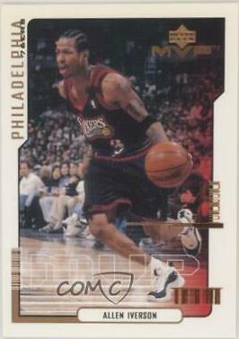 2000 Upper Deck MVP Allen Iverson #125 card