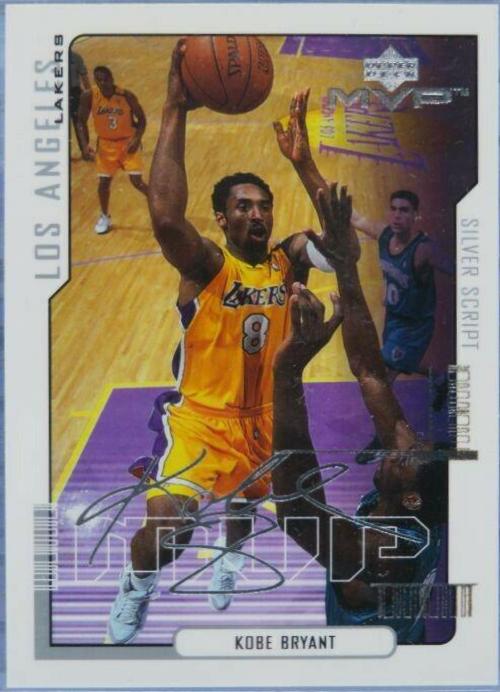 2000 Upper Deck MVP Kobe Bryant [Silver Script] #77 card