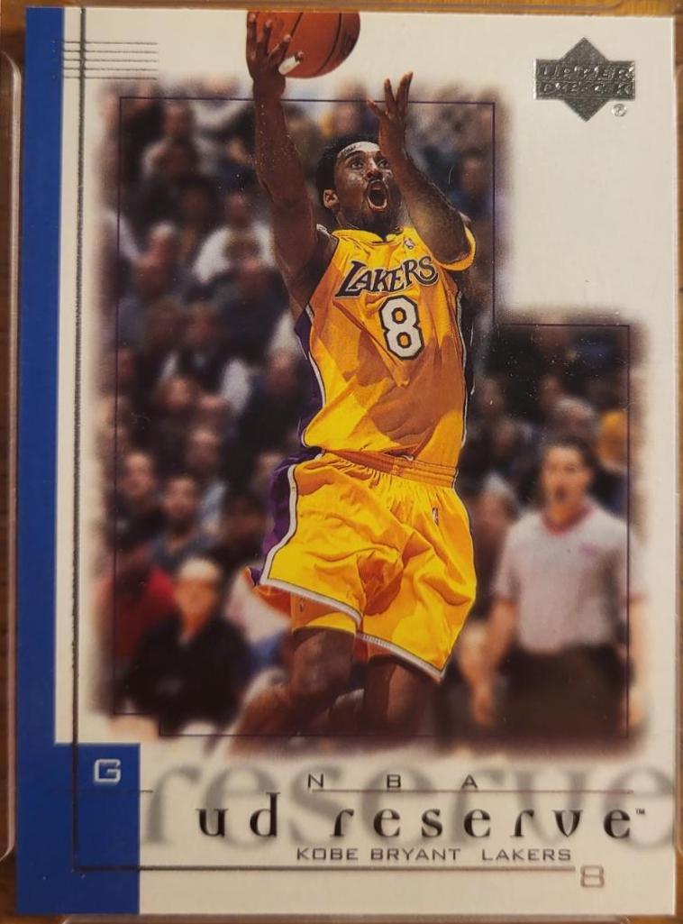 2000 Upper Deck Reserve Kobe Bryant #38 card