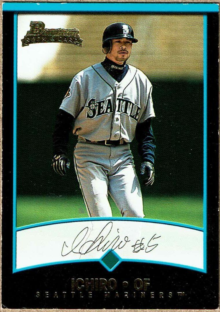 2001 Bowman Draft Picks Ichiro Suzuki #84 card