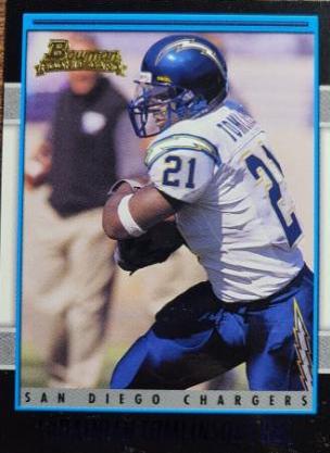 2001 Bowman LaDainian Tomlinson #210 card