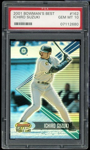 2001 Bowman's Best Ichiro Suzuki #162 card