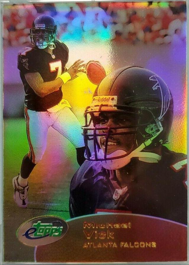 2001 Etopps Michael Vick #140 card