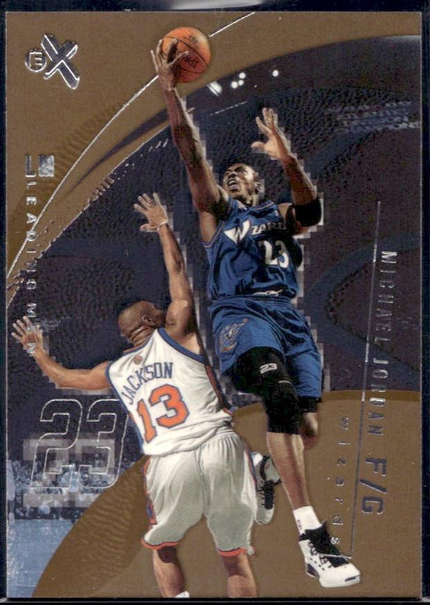 2001 Fleer E-X Michael Jordan #98 card
