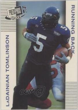 2001 Press Pass LaDainian Tomlinson #11 card