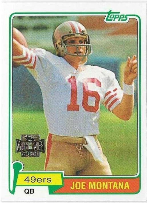 2001 Topps Archives Joe Montana #40 card