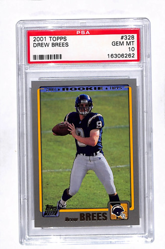 2001 Topps Drew Brees #328 card