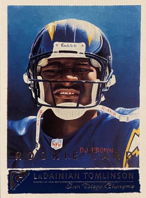 2001 Topps Gallery LaDainian Tomlinson #103 card