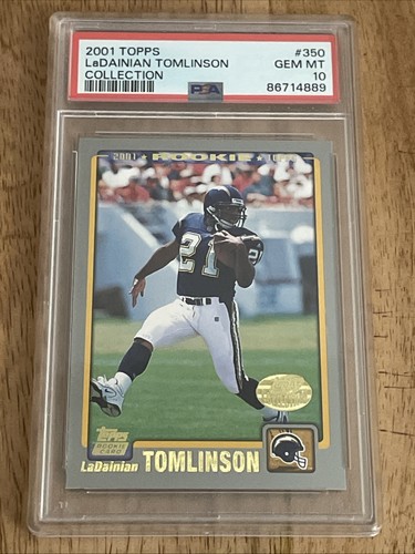 2001 Topps LaDainian Tomlinson [Collection] #350 card