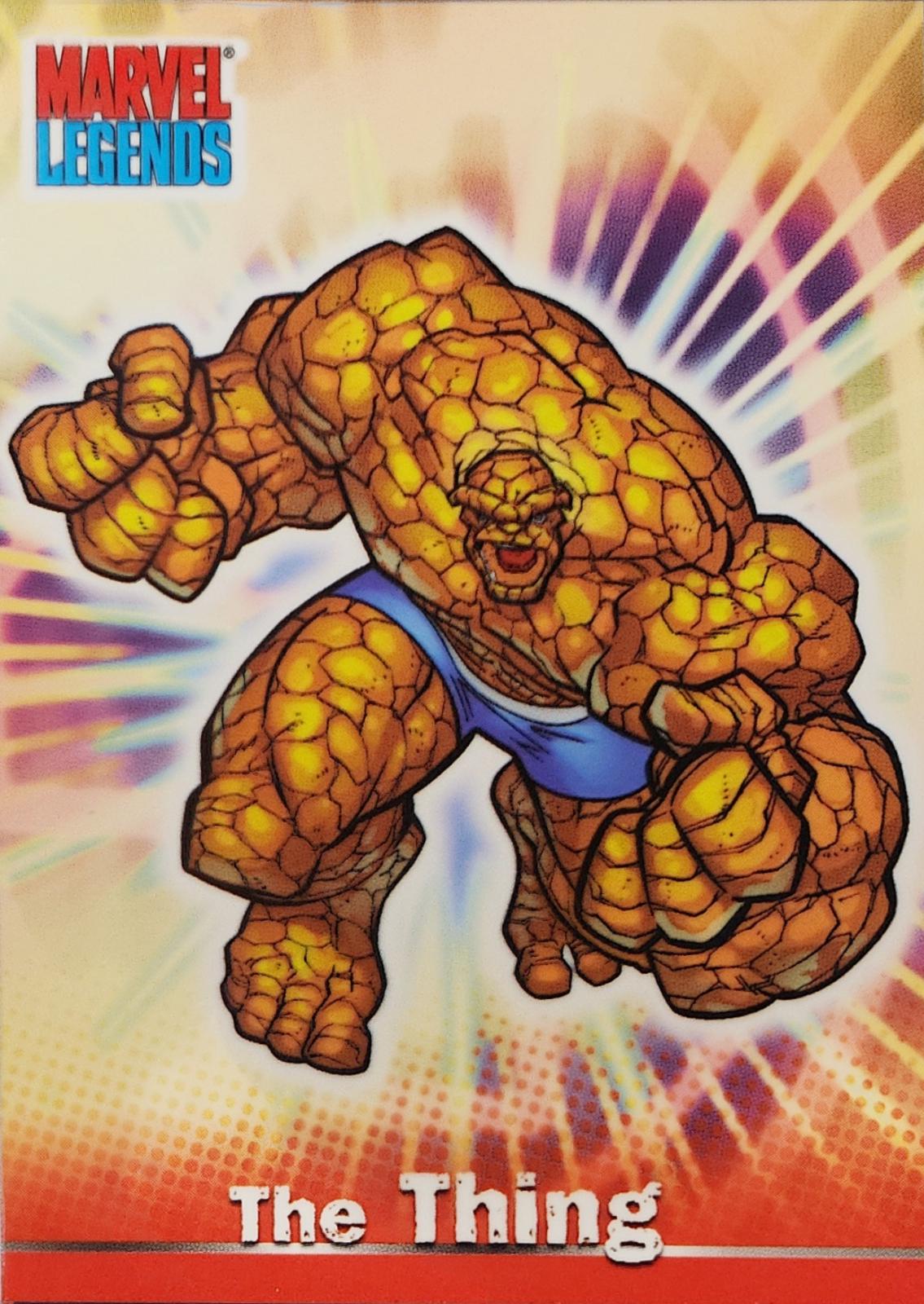 2001 Topps Legends The Thing #5 card