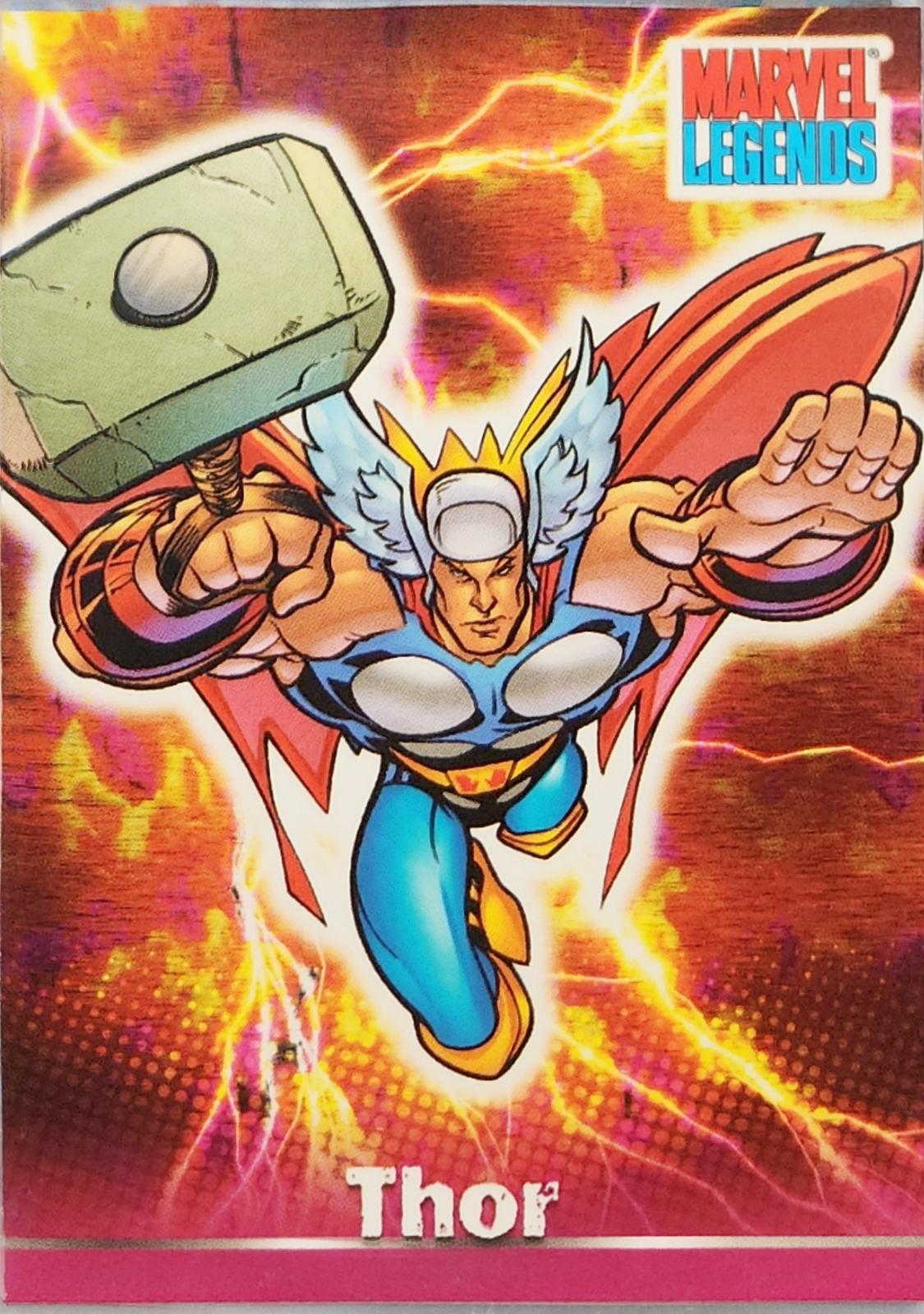 2001 Topps Legends Thor #10 card