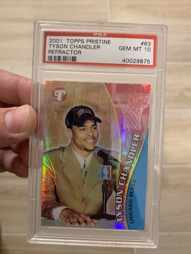 2001 Topps Pristine Tyson Chandler #63 card
