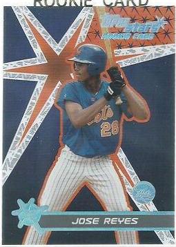 2001 Topps Stars Jose Reyes #196 card