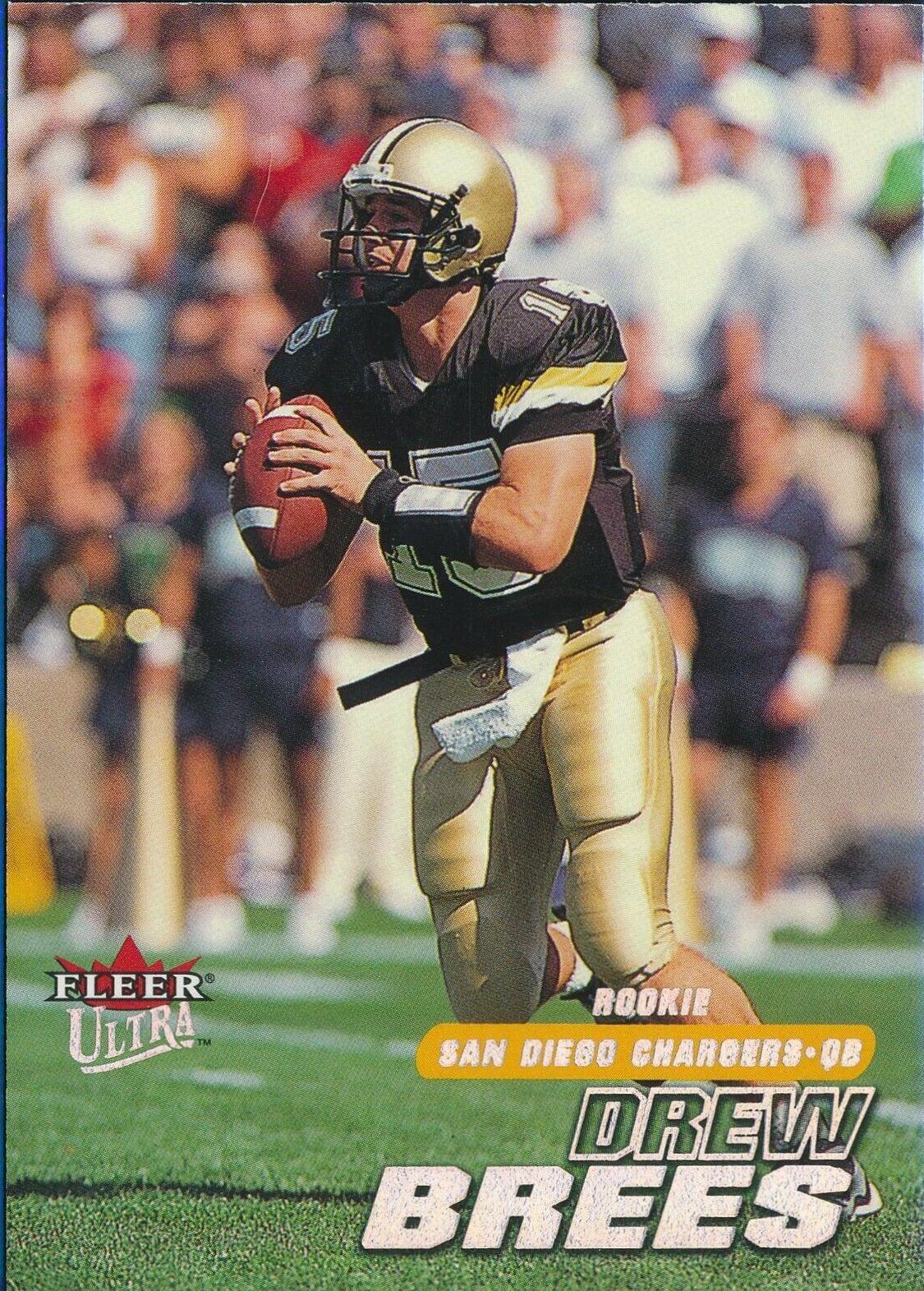 2001 Ultra Drew Brees #260 card