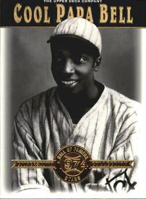 2001 Upper Deck Hall of Famers Cool Papa Bell #40 card
