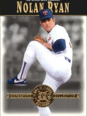 2001 Upper Deck Hall of Famers Nolan Ryan #33 card