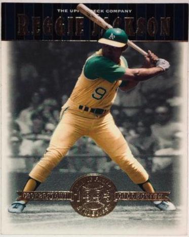 2001 Upper Deck Hall of Famers Reggie Jackson #1 card