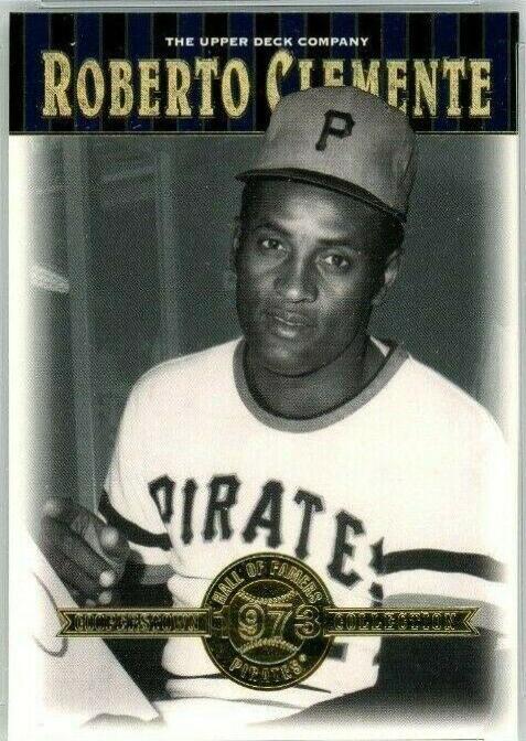 2001 Upper Deck Hall of Famers Roberto Clemente #28 card