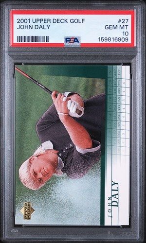 2001 Upper Deck John Daly #27 card