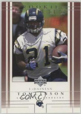 2001 Upper Deck LaDainian Tomlinson #230 card