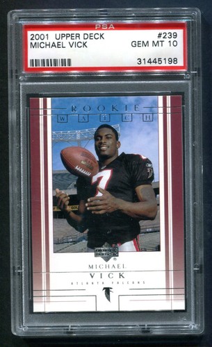 2001 Upper Deck Michael Vick #239 card