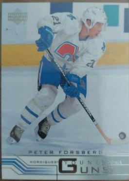 2001 Upper Deck Peter Forsberg #229 card