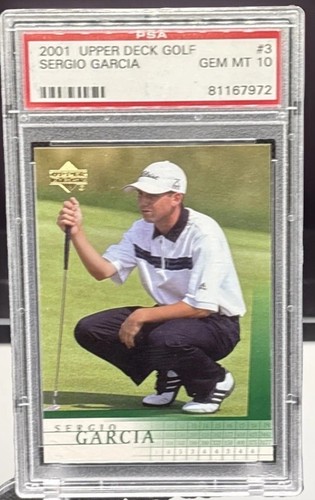 2001 Upper Deck Sergio Garcia #3 card