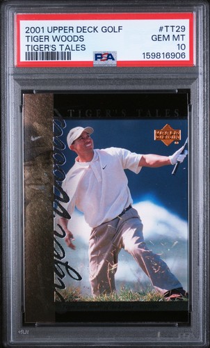 2001 Upper Deck Tiger's Tales Tiger Woods #TT29 card