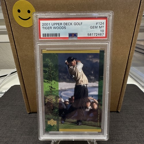 2001 Upper Deck Tiger Woods #124 card
