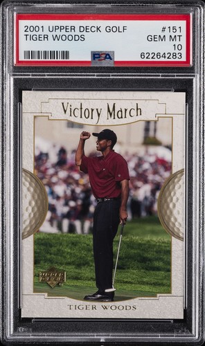 2001 Upper Deck Tiger Woods #151 card