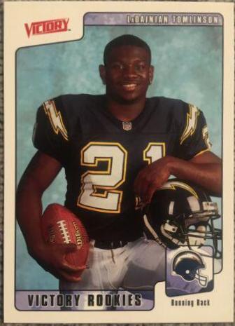 2001 Upper Deck Victory LaDainian Tomlinson #416 card