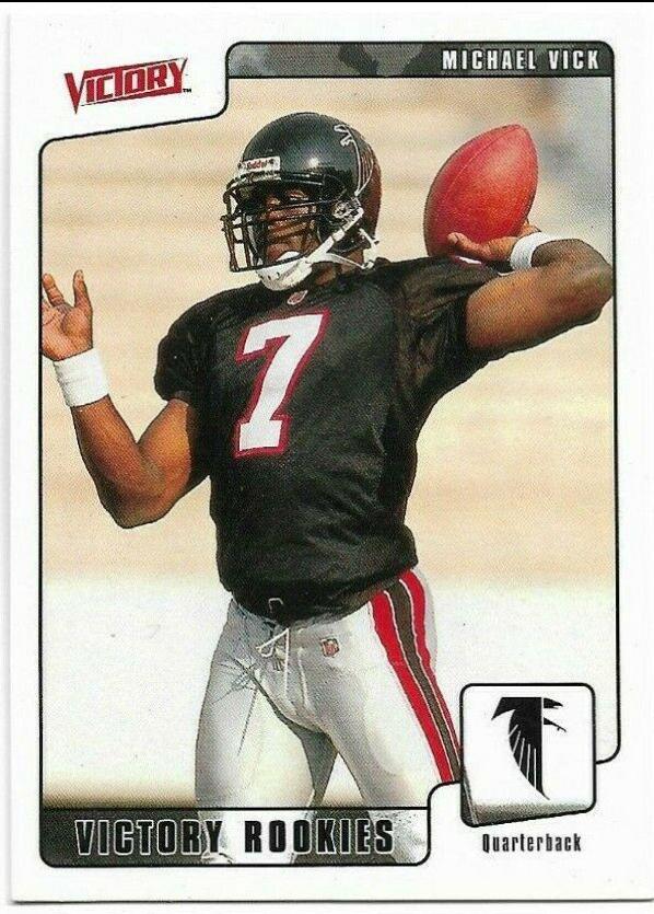 2001 Upper Deck Victory Michael Vick #374 card