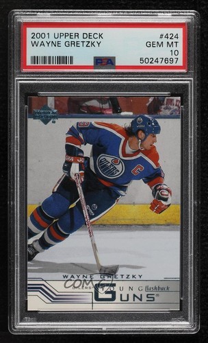 2001 Upper Deck Wayne Gretzky #424 card
