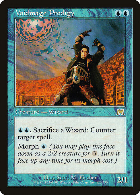 2002 Onslaught Voidmage Prodigy #120 card