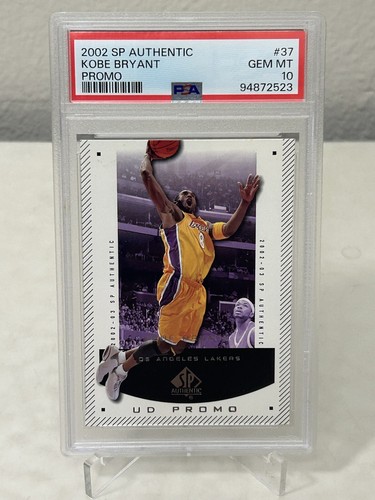 2002 SP Authentic Kobe Bryant #37 card