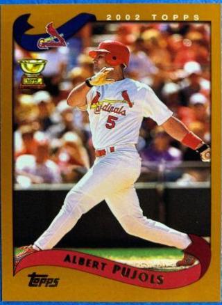 2002 Topps Albert Pujols [Back Photo Polanco in Cap] #160 card