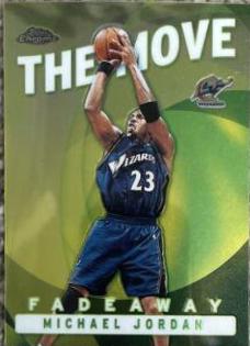 2002 Topps Chrome the Move Michael Jordan #TM6 card