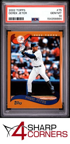 2002 Topps Derek Jeter #75 card