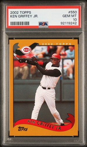 2002 Topps Ken Griffey Jr. #550 card