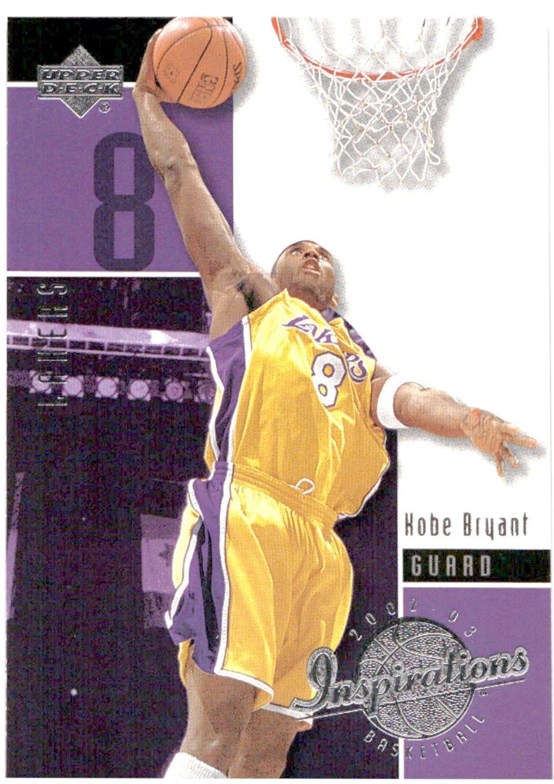 2002 Upper Deck Inspirations Kobe Bryant #35 card