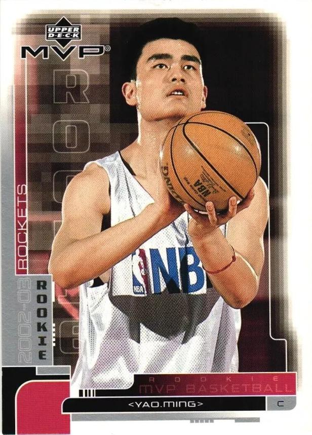 2002 Upper Deck MVP Yao Ming #193 card