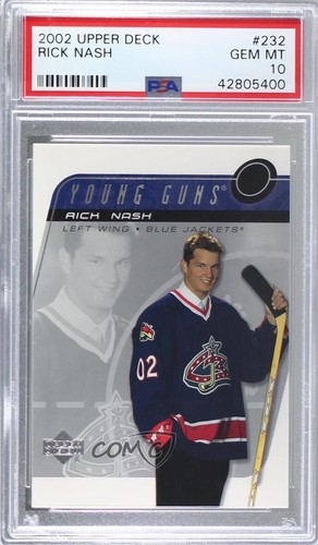 2002 Upper Deck Rick Nash #232 card