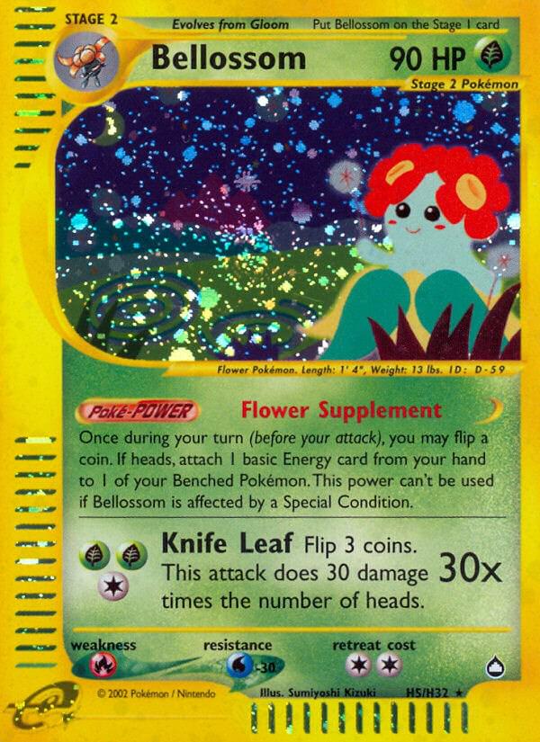 2003 Aquapolis Bellossom #H5 card