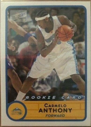2003 Bazooka Carmelo Anthony #240 card