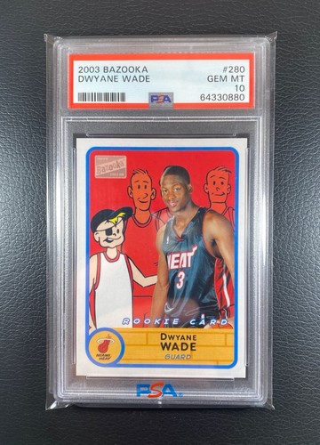 2003 Bazooka Dwyane Wade #280 card