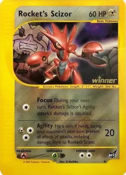 2003 Best of Game Rocket's Scizor [Winner] #4 card