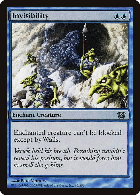 2003 Eighth Edition Invisibility #87★ card