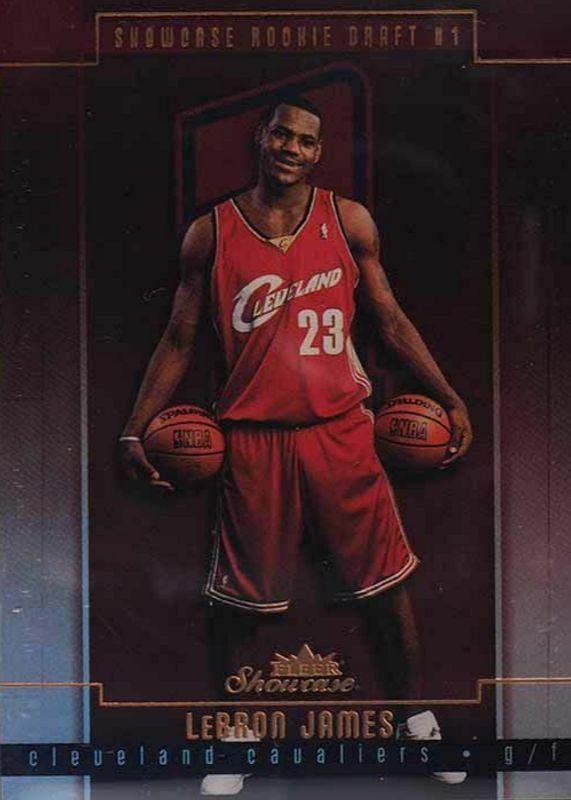 2003 Fleer Showcase LeBron James #130 card
